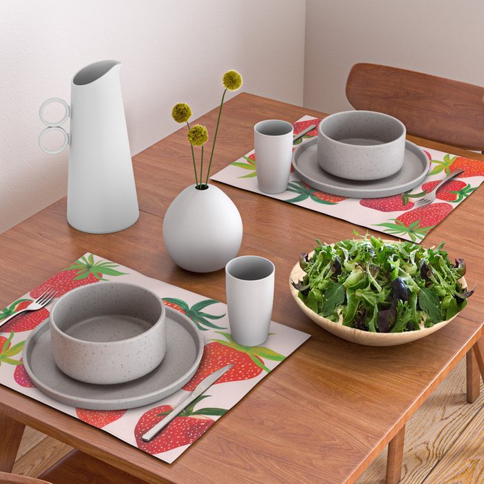 Strawberry Harvest Placemat Gallery Image 2