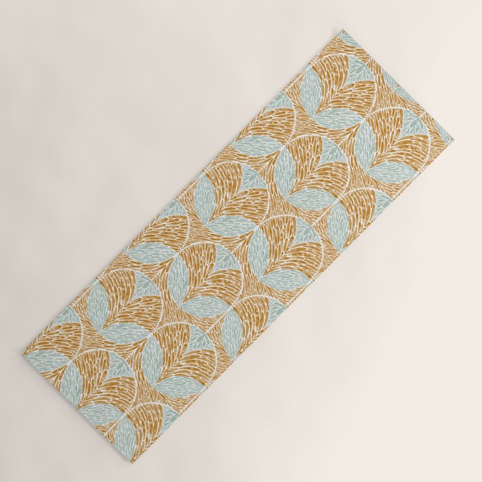 Rustic Follage Elegance Yoga Mat Gallery Image 1