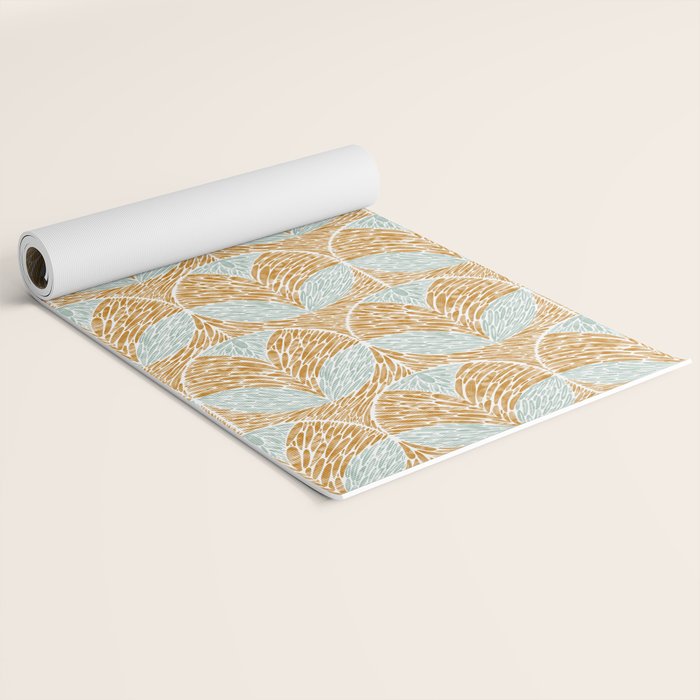 Rustic Follage Elegance Yoga Mat Gallery Image 2