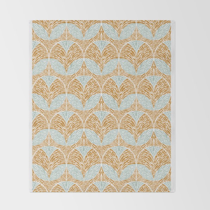 Rustic Follage Elegance Throw Blanket Gallery Image 2