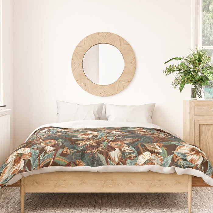 Vintage Night Garden Duvet Cover Gallery Image 3