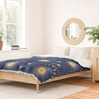 Feel the Cosmic night Sky Duvet Cover Gallery Image 2