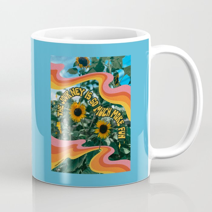 The Journey is So Much More Fun Coffee Mug Gallery Image 1