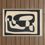 Abstract Geometry 4 Outdoor Rug Gallery Image 1