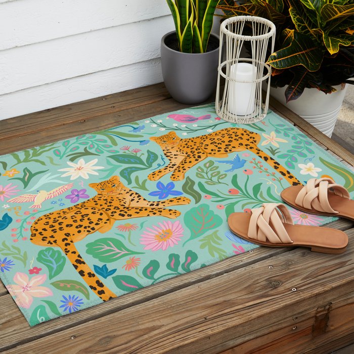Garden of Hope Outdoor Rug Gallery Image 2