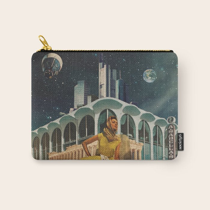 a Postcard from year 2345 Carry All Pouch Gallery Image 1