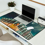a Postcard from year 2345 Desk Mat Gallery Image 2