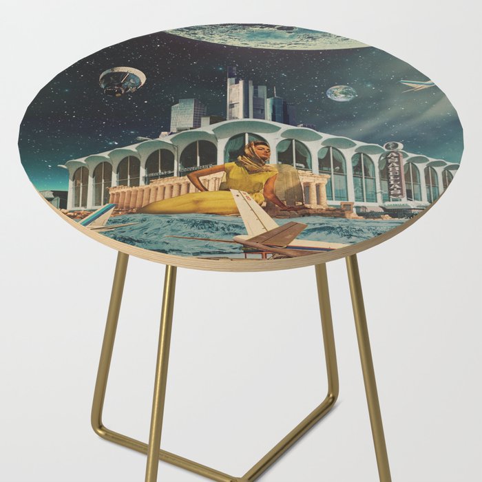 a Postcard from year 2345 Side Table Gallery Image 2