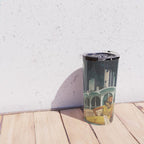 a Postcard from year 2345 Travel Mug Gallery Image 4