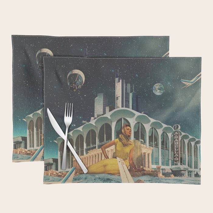 a Postcard from year 2345 Placemat Gallery Image 1