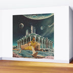 a Postcard from year 2345 Wall Mural Gallery Image 2