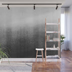 BLUR / abyss / black Wall Mural Gallery Image 1