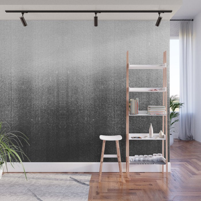 BLUR / abyss / black Wall Mural Gallery Image 1