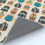 Vintage Skiwear Rug Gallery Image 4