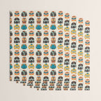 Vintage Skiwear Wrapping Paper Gallery Image 3