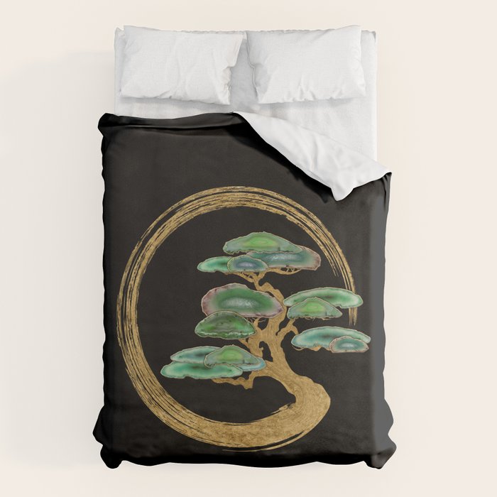 Zen Enzo Geode Bonsai Tree Duvet Cover Gallery Image 1