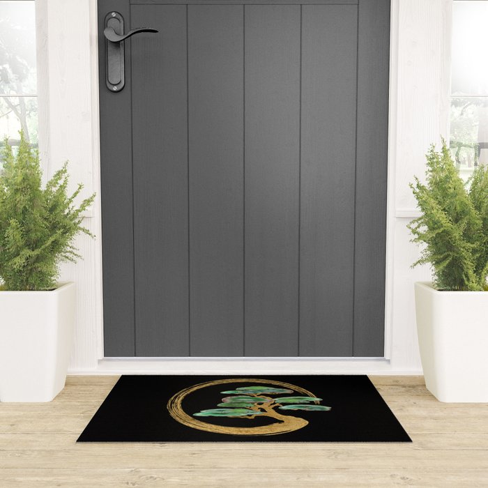 Zen Enzo Geode Bonsai Tree Welcome Mat Gallery Image 3
