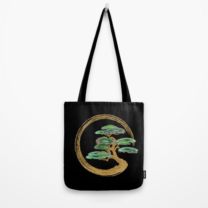 Zen Enzo Geode Bonsai Tree Tote Bag Gallery Image 2