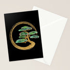 Zen Enzo Geode Bonsai Tree Stationery Card Gallery Image 2