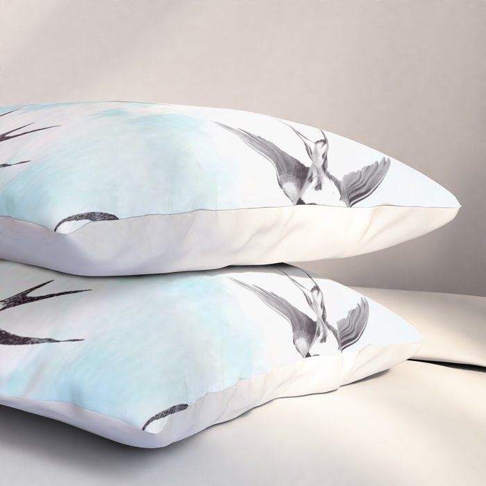 Swallows Pillow Sham Gallery Image 3