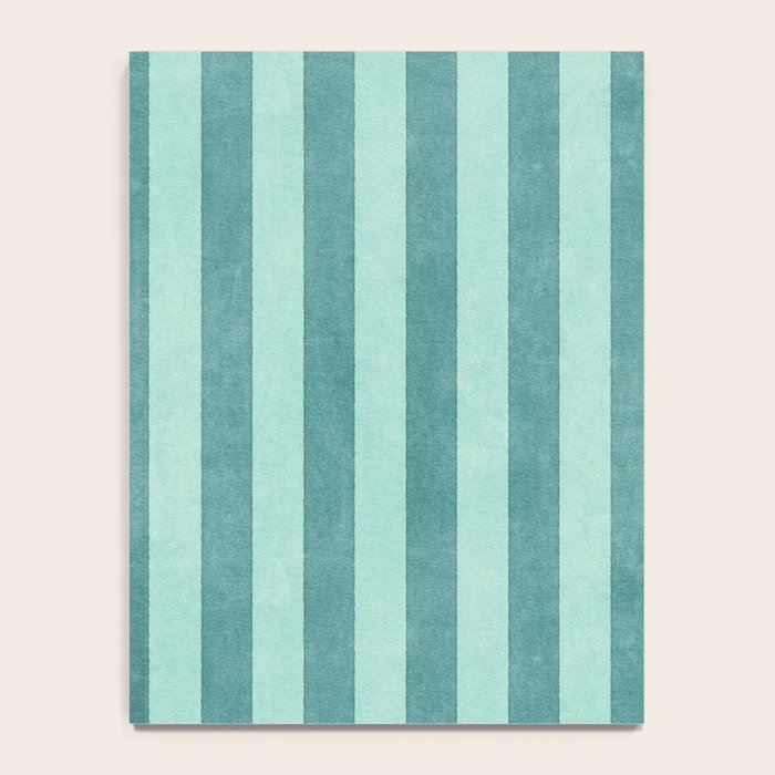 STRIPES - 004 - teal Notebook Gallery Image 4