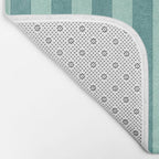 STRIPES - 004 - teal Bath Mat Gallery Image 2