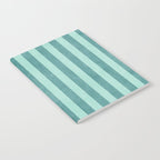STRIPES - 004 - teal Notebook Gallery Image 2