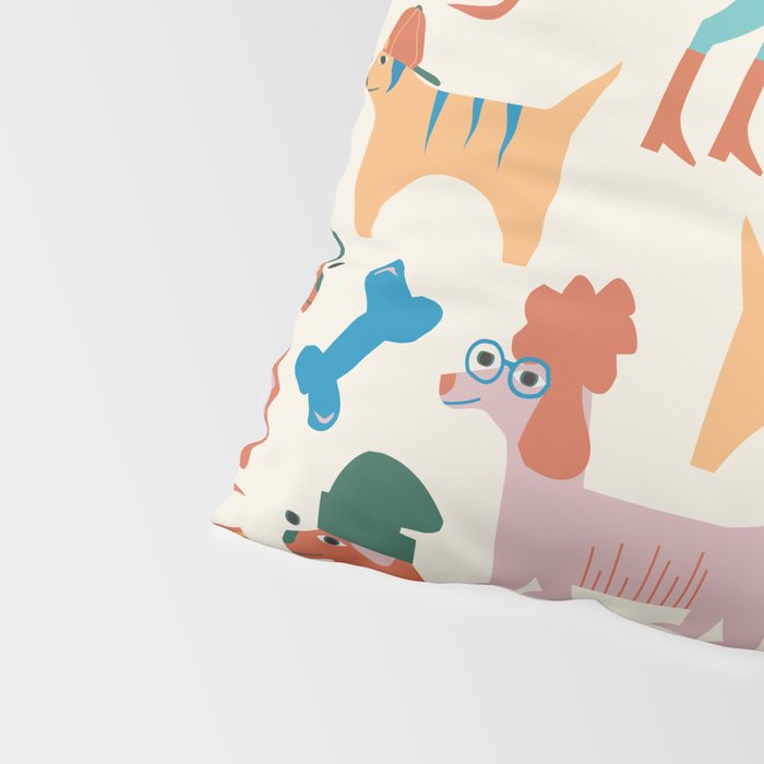 Dog Days of Summer Pillow Sham Gallery Image 4