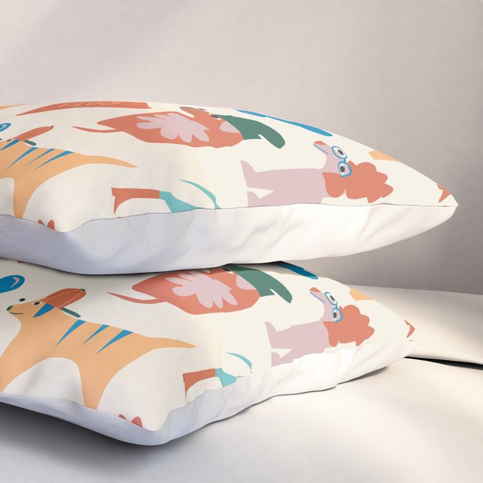 Dog Days of Summer Pillow Sham Gallery Image 3