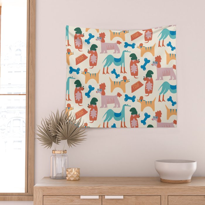 Dog Days of Summer Wall Tapestry Gallery Image 2