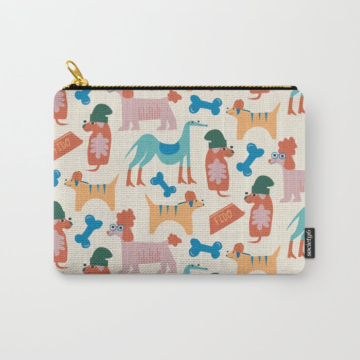Dog Days of Summer Carry All Pouch Gallery Image 1