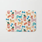 Dog Days of Summer Bath Mat Gallery Image 1