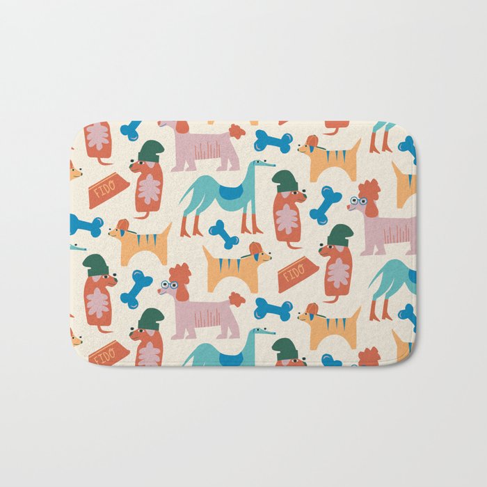 Dog Days of Summer Bath Mat Gallery Image 1