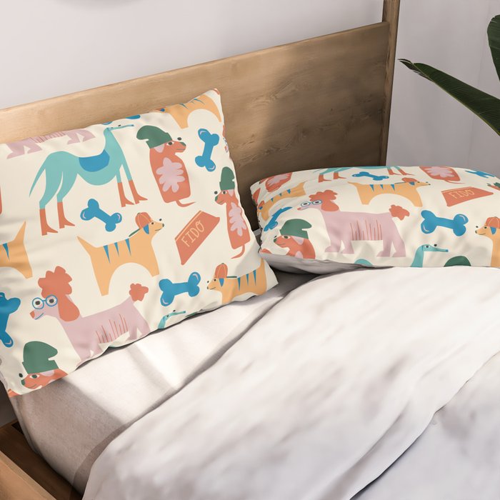 Dog Days of Summer Pillow Sham Gallery Image 2