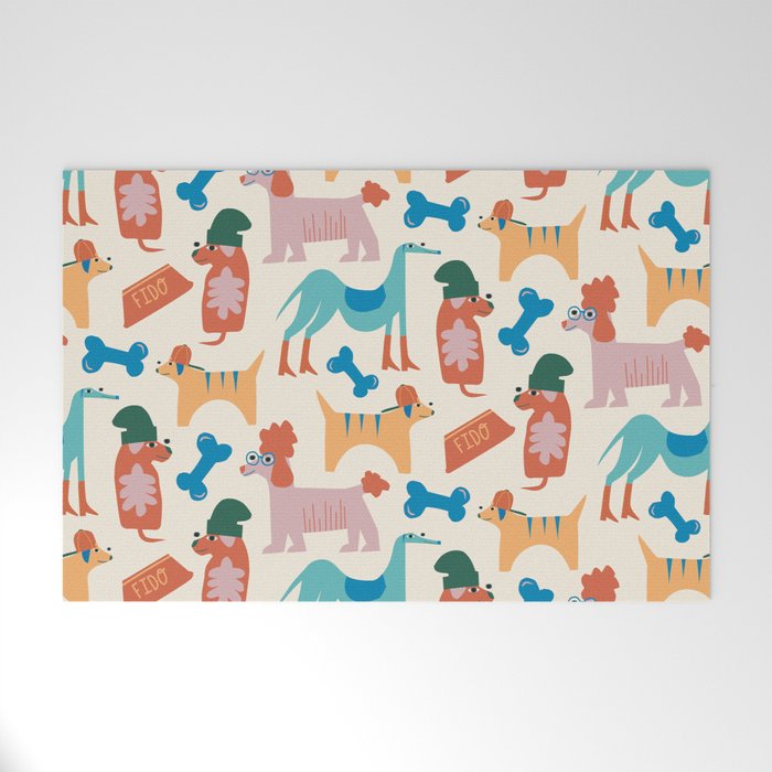 Dog Days of Summer Welcome Mat Gallery Image 1