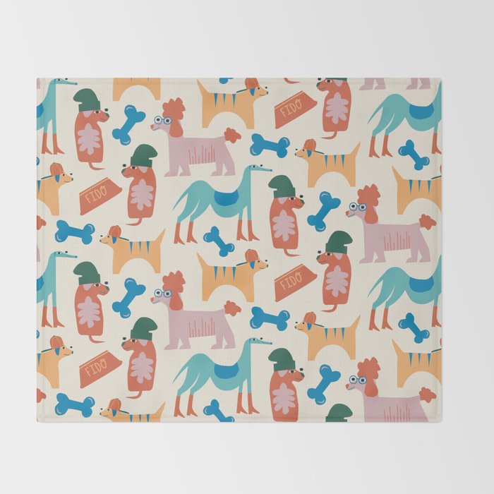 Dog Days of Summer Throw Blanket Gallery Image 2
