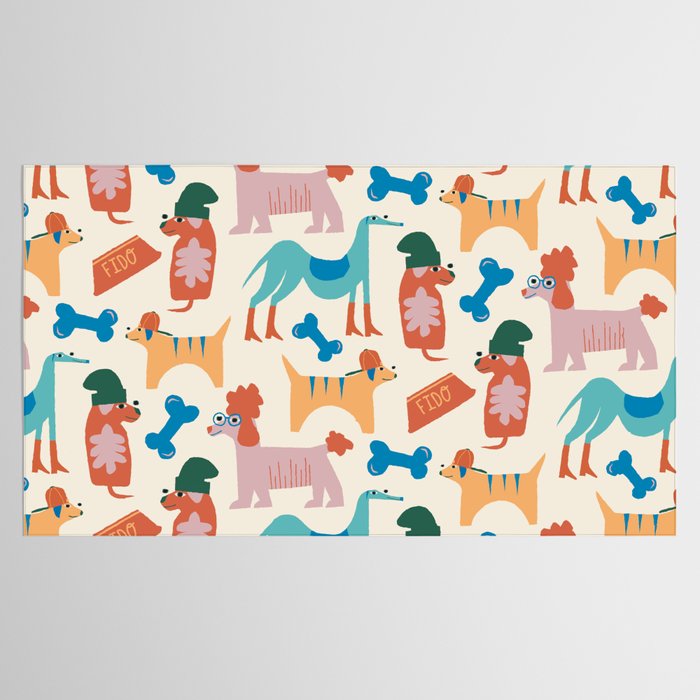 Dog Days of Summer Tablecloth Gallery Image 2