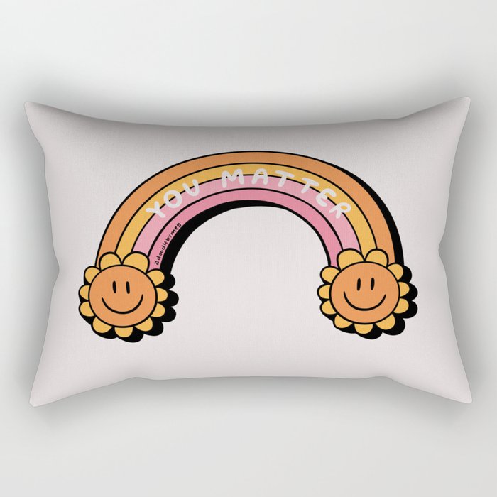 You Matter Rectangular Pillow Gallery Image 1