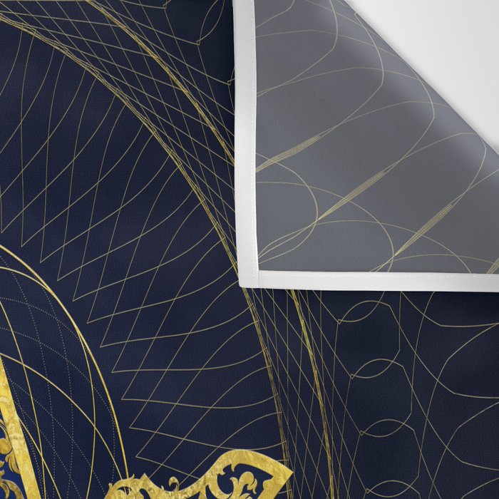 Freemasonry symbol Square and Compasses Wall Tapestry Gallery Image 3