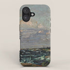 Tom Thomson Windy Day- Rough Weather in the Islands 1914. Canadian Landscape Artist iPhone Case Gallery Image 1