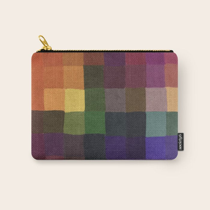 Rainbow mosaic Carry All Pouch Gallery Image 1