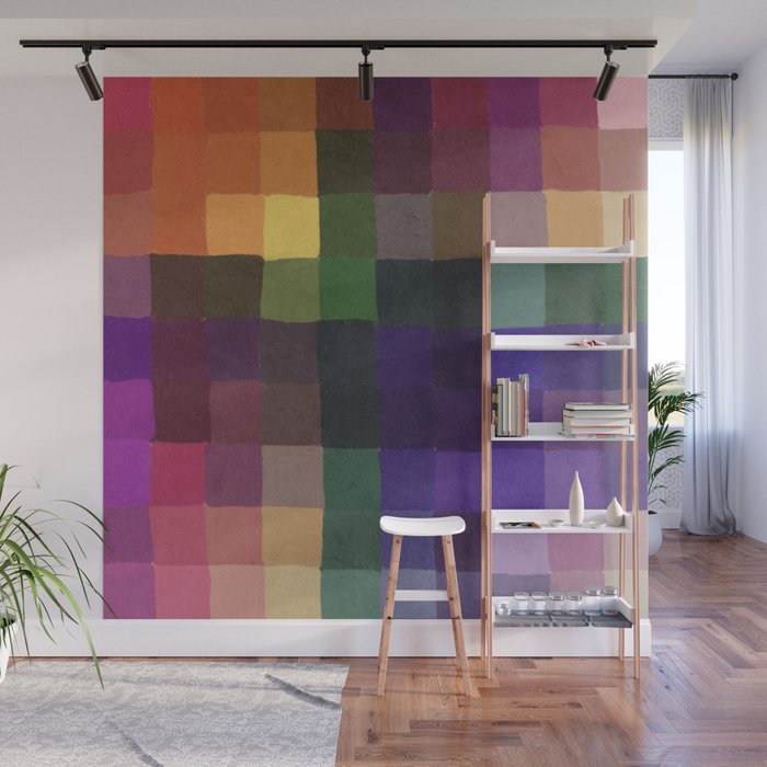 Rainbow mosaic Wall Mural Gallery Image 1