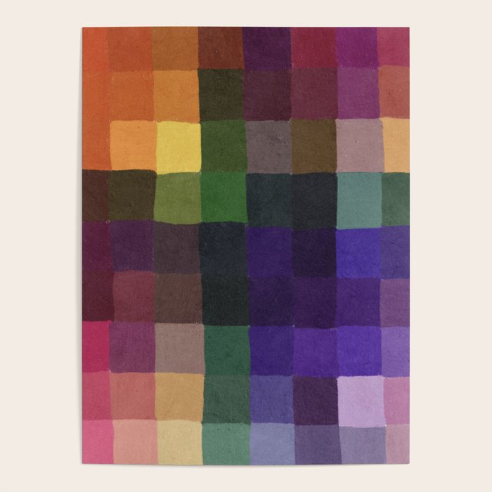 Rainbow mosaic Poster Gallery Image 1