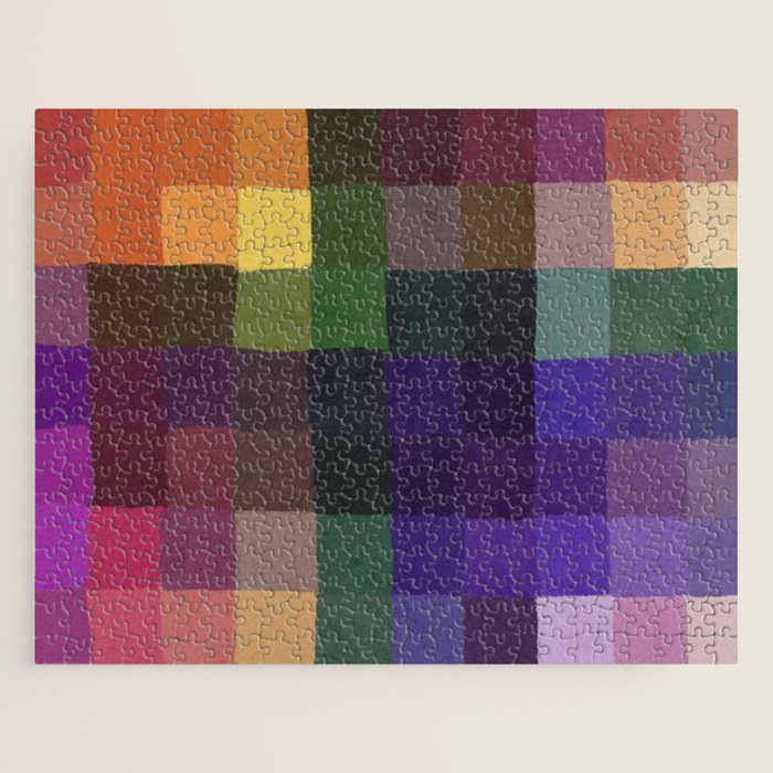 Rainbow mosaic Jigsaw Puzzle Gallery Image 1