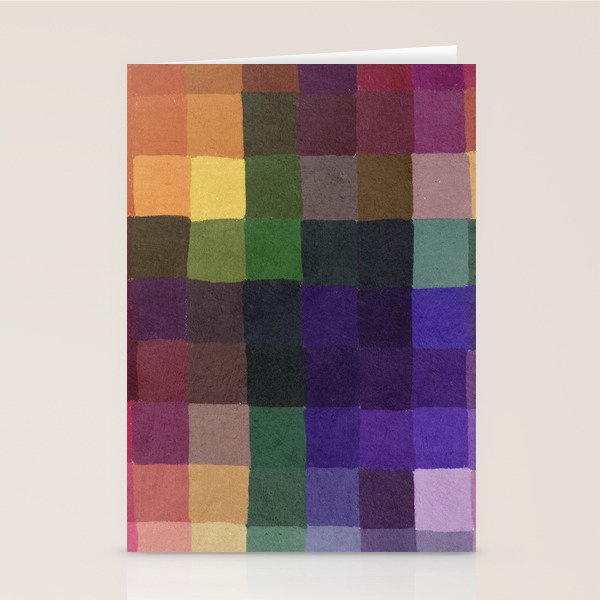 Rainbow mosaic Stationery Card Gallery Image 2