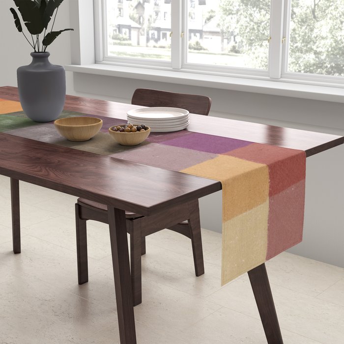 Rainbow mosaic Table Runner Gallery Image 2