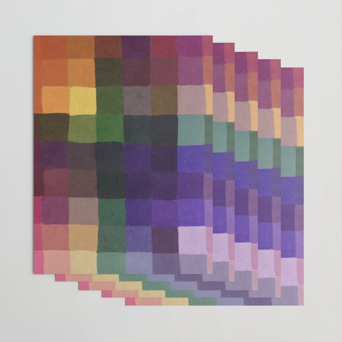 Rainbow mosaic Wrapping Paper Gallery Image 3