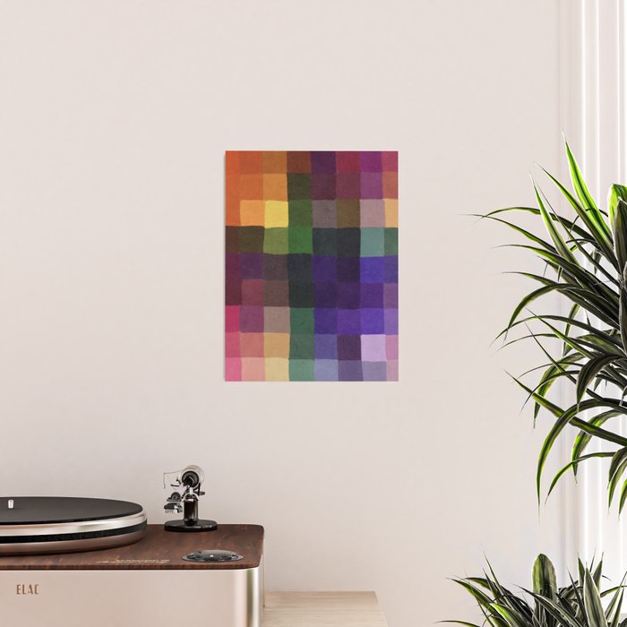 Rainbow mosaic Poster Gallery Image 2
