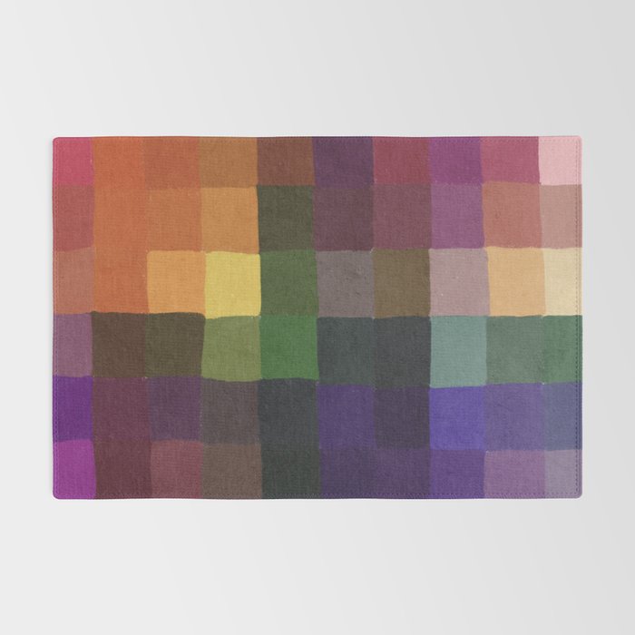 Rainbow mosaic Rug Gallery Image 2