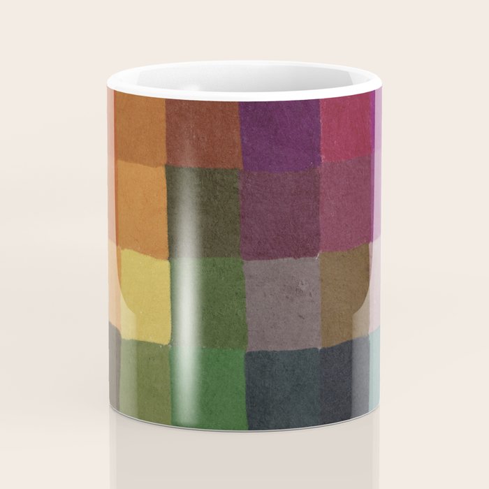 Rainbow mosaic Coffee Mug Gallery Image 4